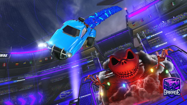 A Rocket League car design from Akurbi