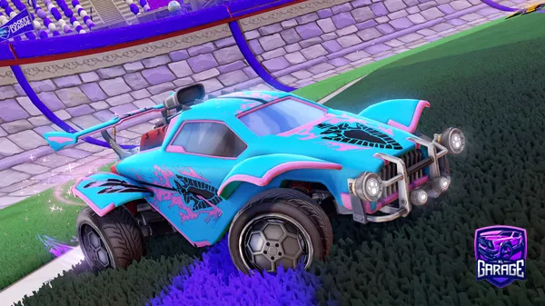 A Rocket League car design from KotGamer09