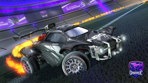 A Rocket League car design from T0MMA50N