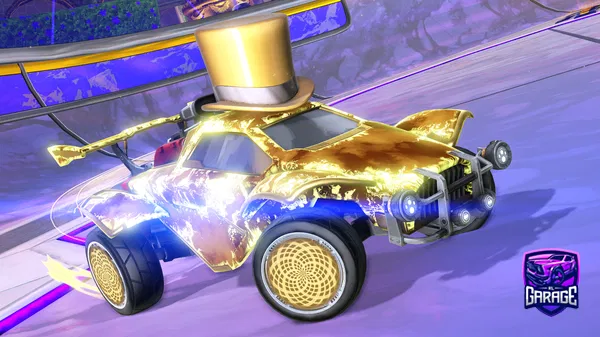 A Rocket League car design from LuckyMi