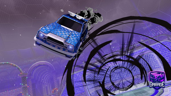 A Rocket League car design from RedHead999