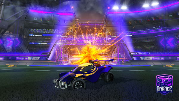 A Rocket League car design from Onk1_Donky