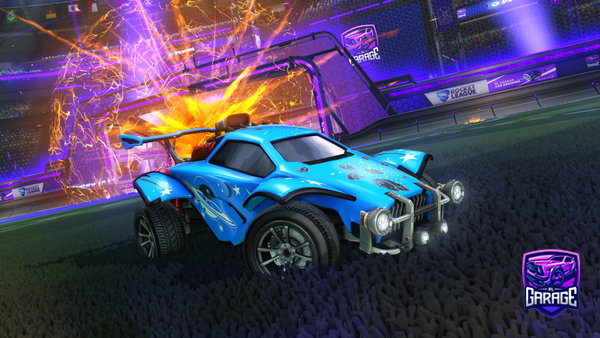 A Rocket League car design from Firstorder