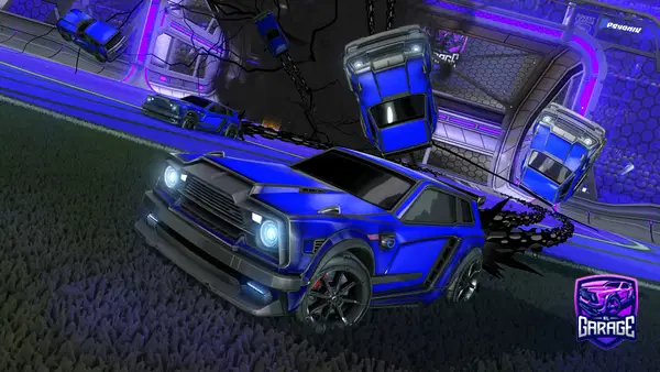 A Rocket League car design from drxkui