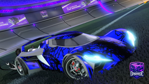 A Rocket League car design from Drift_Vtechfox