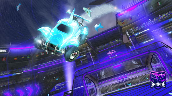 A Rocket League car design from FazeZboss