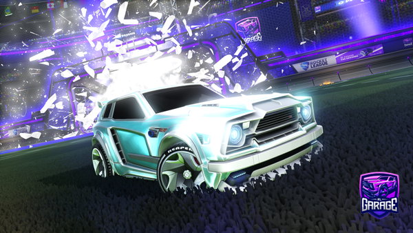 A Rocket League car design from teamnolifeTNL