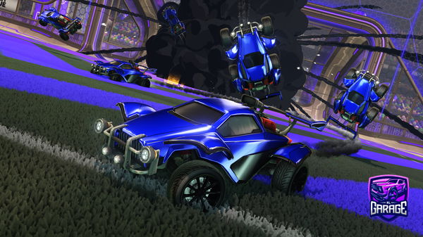 A Rocket League car design from AsphaltSportRL