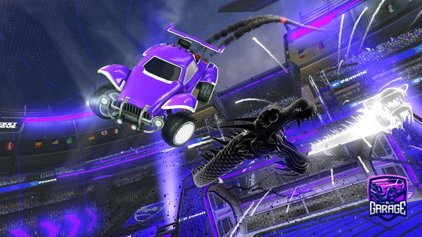 A Rocket League car design from Rcrlbankgod