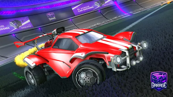 A Rocket League car design from OctaneOEM