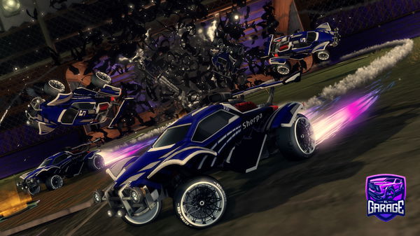 A Rocket League car design from Drevenx13