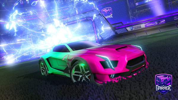A Rocket League car design from Haze_LX