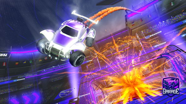 A Rocket League car design from MalikGolfen