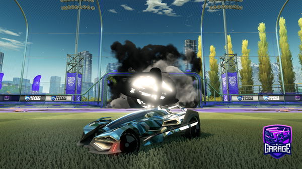 A Rocket League car design from SM_87