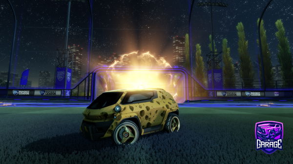 A Rocket League car design from AshotlWotl