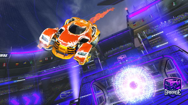 A Rocket League car design from RobustBat3118