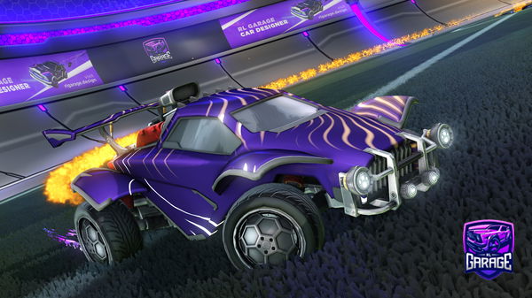 A Rocket League car design from CrazyRedTail