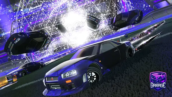 A Rocket League car design from Frostnite_Joel