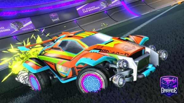 A Rocket League car design from MasterWu6811