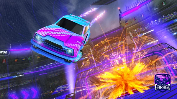 A Rocket League car design from Ahoy_Ladies69