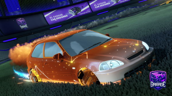 A Rocket League car design from Knowev