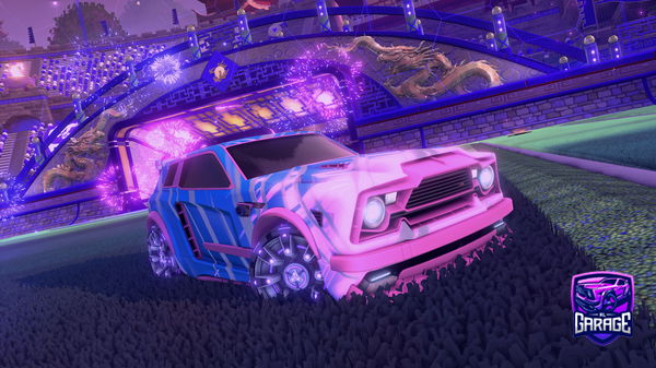 A Rocket League car design from wrldzzzz