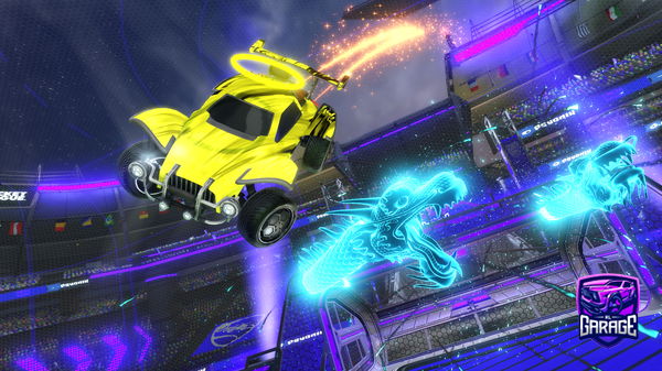 A Rocket League car design from ItzAlfzeu