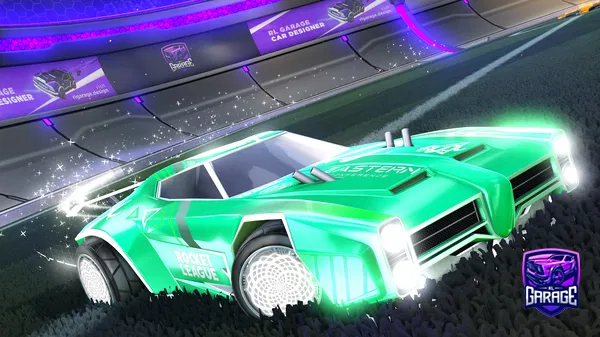 A Rocket League car design from SeniorDucky302