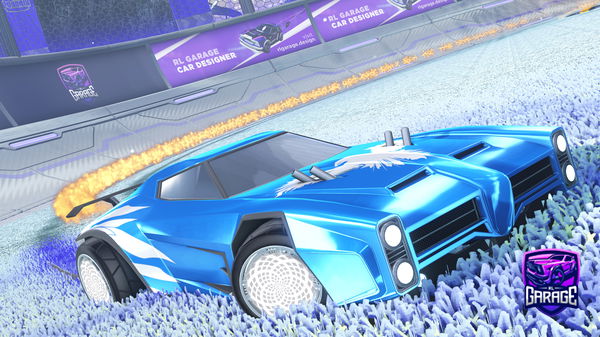 A Rocket League car design from Honxst