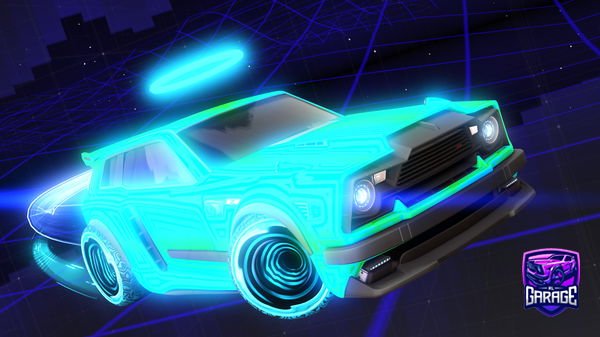 A Rocket League car design from lucas098br