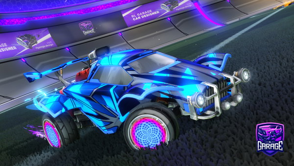 A Rocket League car design from NathanDu11