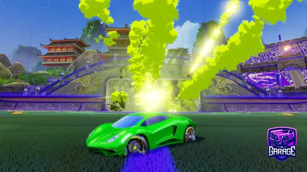 A Rocket League car design from MrGoldWizard