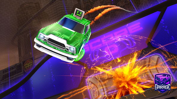 A Rocket League car design from Bigwicky420