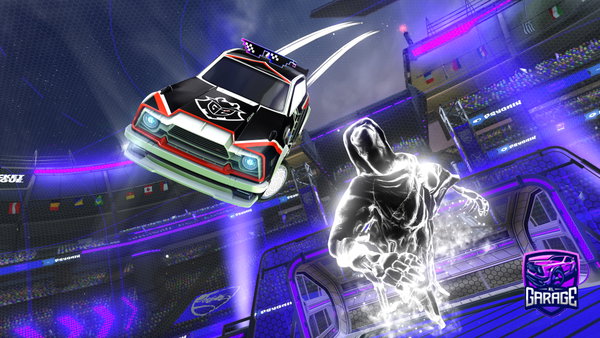 A Rocket League car design from C4PT4INQc
