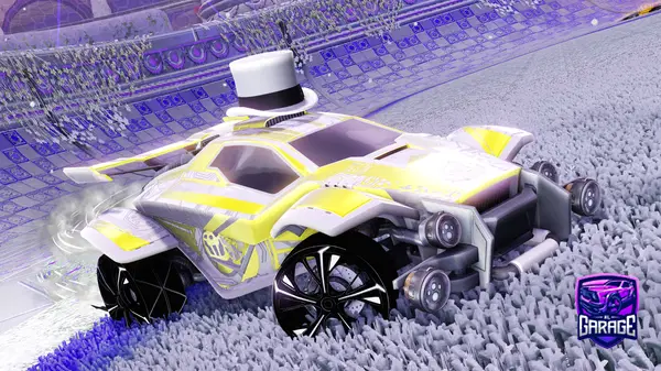 A Rocket League car design from GameHero1435
