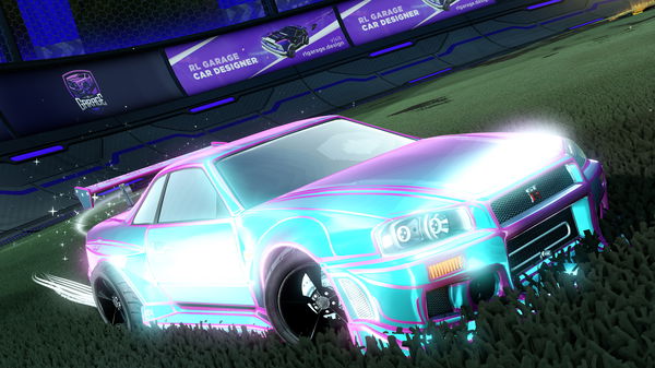 A Rocket League car design from Whitty2011