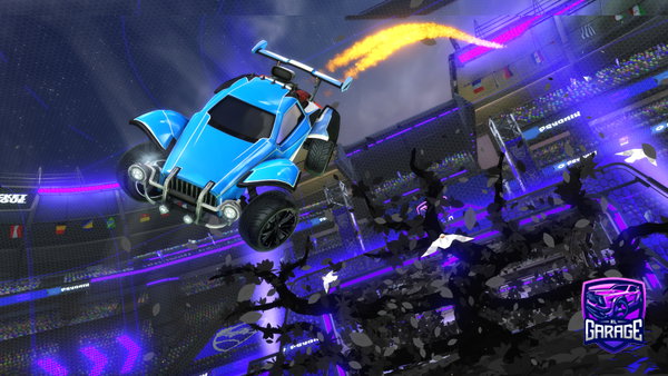 A Rocket League car design from xvnrYT