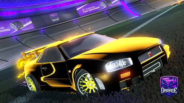 A Rocket League car design from Polarization3