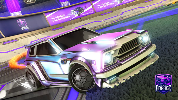 A Rocket League car design from RiceTaco_