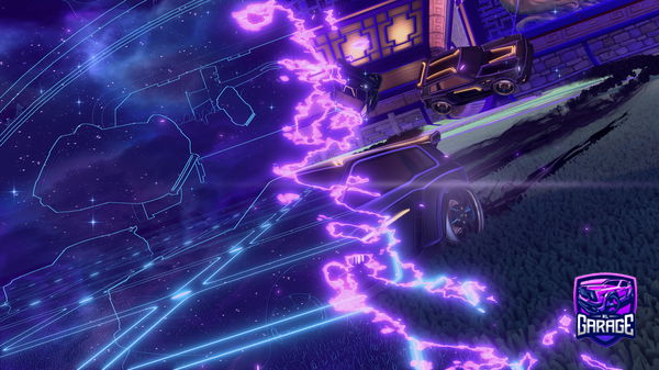 A Rocket League car design from Craux-