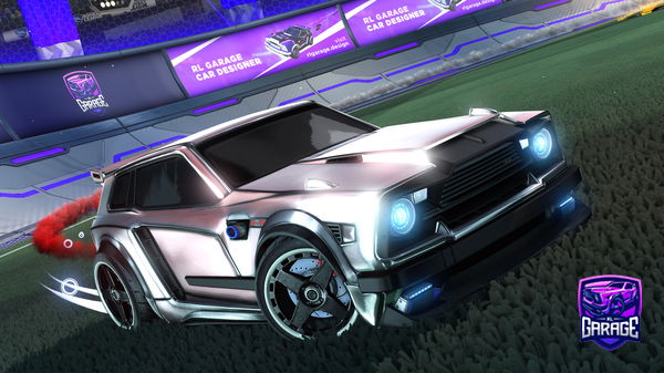 A Rocket League car design from SupbarMocha