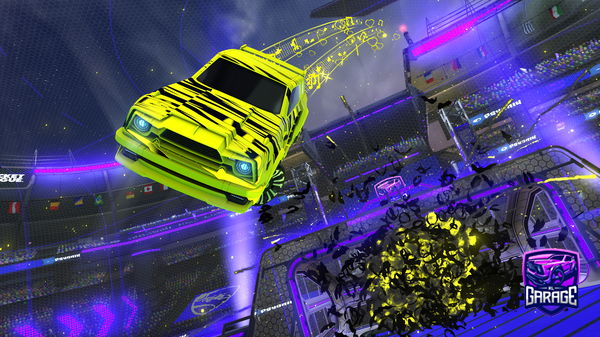 A Rocket League car design from KingNick1