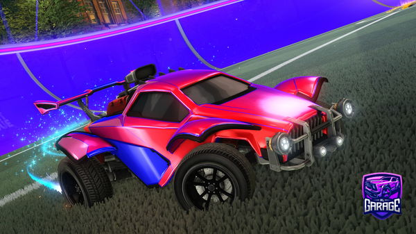 A Rocket League car design from SilverRL_