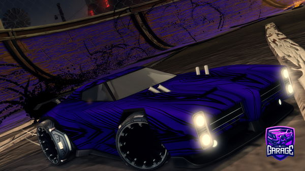 A Rocket League car design from D-diddy