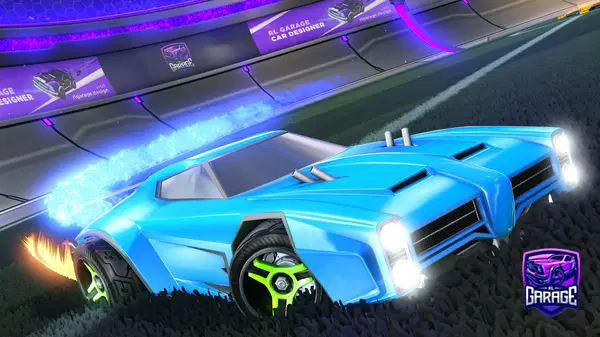 A Rocket League car design from IM_3XTRA_XD