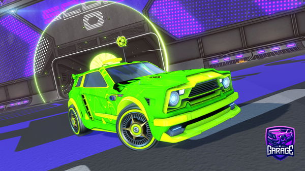 A Rocket League car design from dextertheo