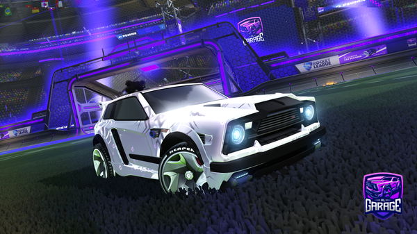 A Rocket League car design from Ghosty01