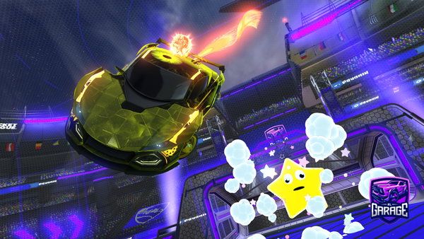 A Rocket League car design from Te_skywalker
