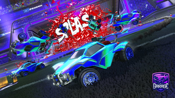 A Rocket League car design from oRamey