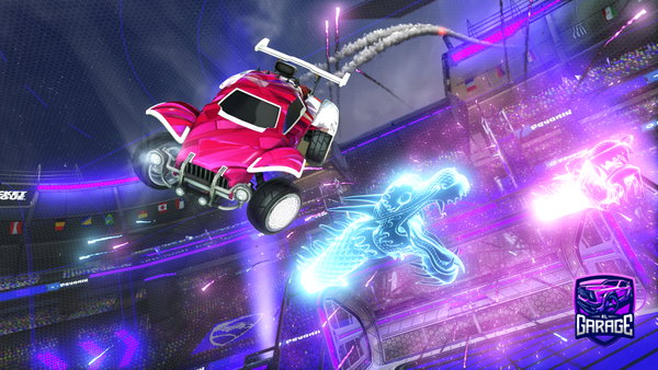 A Rocket League car design from FoxyZaber23